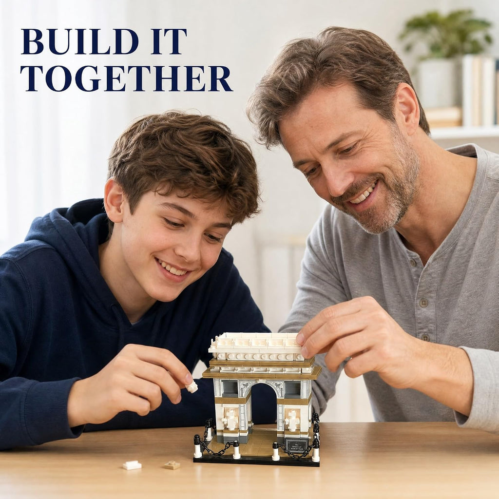 Set de Bloques de Construcción VDM Arco de Triunfo 516PCS