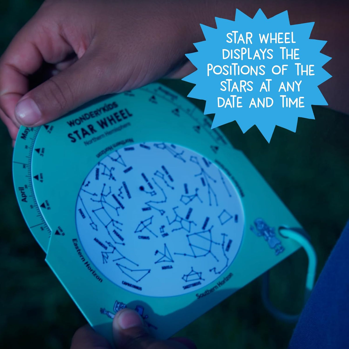 Kit de telescopio y astronomía para niños, aumento de 25x y 50x, trípode ajustable de 48 pulgadas, incluye rueda de estrella y contenido de audio complementario, introducción a la astronomía para mayores de 6 años por Thames & Kosmos