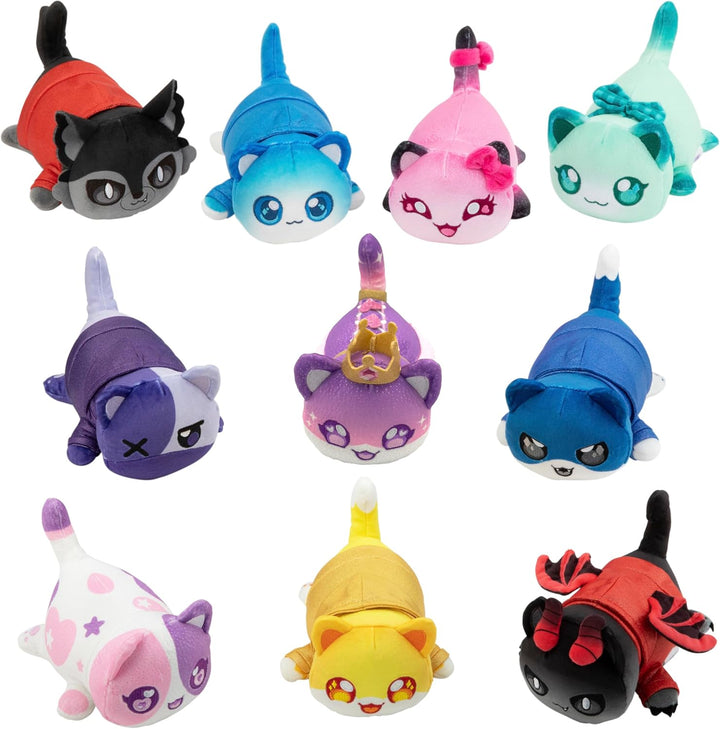 Aphmau Peluche misterioso MeeMeow de 6 pulgadas, serie 6; canal de...