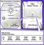 Amzfast Monitor de juegos blanco de 25 pulgadas 320Hz\/300Hz\/240Hz...