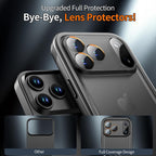 Cozycase para iPhone 18 Pro/iPhone 17 Pro - Funda impermeable de alta resistencia negra