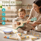 MGparty Juego de guitarra para niños pequeños, instrumentos musicales de