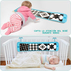 WOODMAM - Juguetes Montessori para bebés de 0 a 6 meses, kit educativo 9 en 1