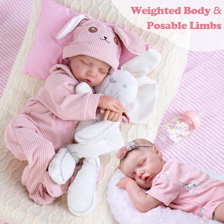 Aori Reborn Baby Dolls Girl \u2013 18 pulgadas realista durmiendo r...