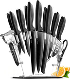 Home Hero Juego de cuchillos de cocina de 16 piezas - Juego de cuchillos