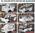 NIPLOOOW - Juguetes para niños de 3, 4, 5, 6 años, Camión de policía