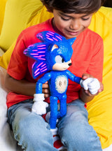 Sonic the Hedgehog 3 figuras Ultimate Talking Sonic de 12 pulgadas,...