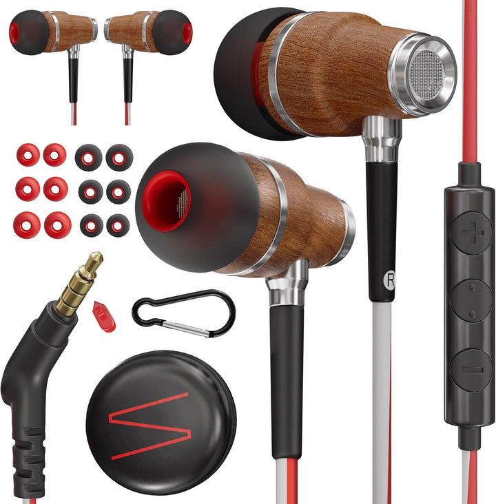 Auriculares sintonizados NRG 3.0 Premium Madera aisladores de sonid...