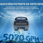 Hydro 4 - Limpiador robótico de piscina con cable, cable de 49 pies