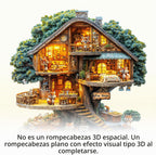WOODBESTS Rompecabezas de madera para adultos (195 piezas, M, 11.4 * 11.4 pulgadas), rompecabezas de madera Casa del Zorro para adultos, rompecabezas únicos de animales de madera, juego familiar y
