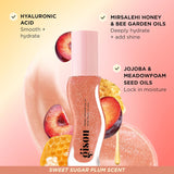 Gisou Aceite labial con infusión de miel, aceite labial hidratante...
