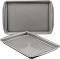 Circulon Bakeware - Juego de sartenes antiadherentes para hornear, 2 piezas, color gris