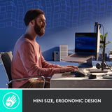 Logitech MX - Mini teclado inalámbrico iluminado mecánico, interrup...