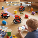 Kit de construcción de robots 5 en 1, aplicación STEM y robótica de