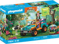 Playmobil 71854 - Animales y amigos | Vehículo todoterreno colorido | Juguete a partir de 4 años | Regalo para niños | Fomenta la creatividad y la sed de aventura | con figuras, vehículos y accesorios
