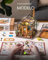 Rolife - Kit de casa de muñecas en miniatura invernadero