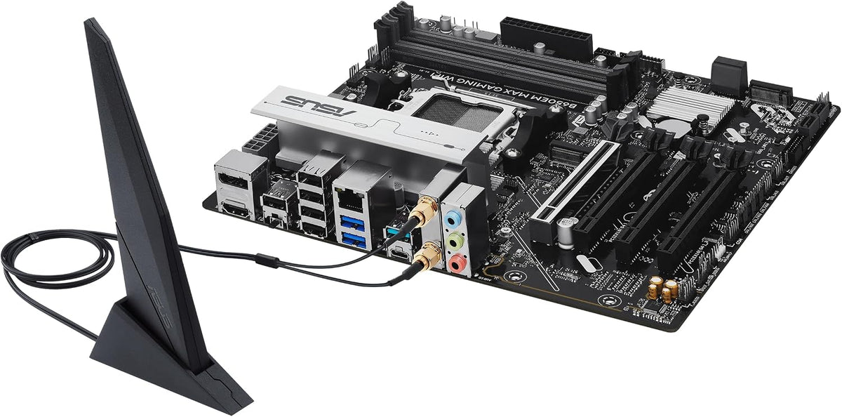 ASUS B650EM MAX Gaming WiFi AMD B650 mATX placa base, DDR5, PCIe 5....
