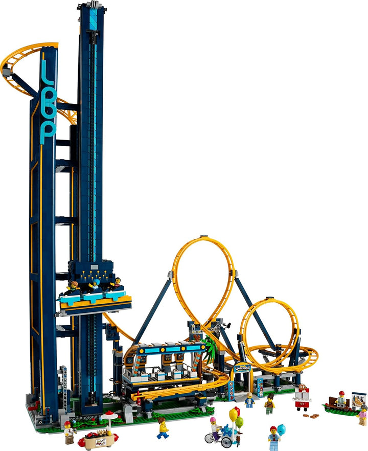 LEGO Icons Loop - Juego de posavasos 10303 kit de