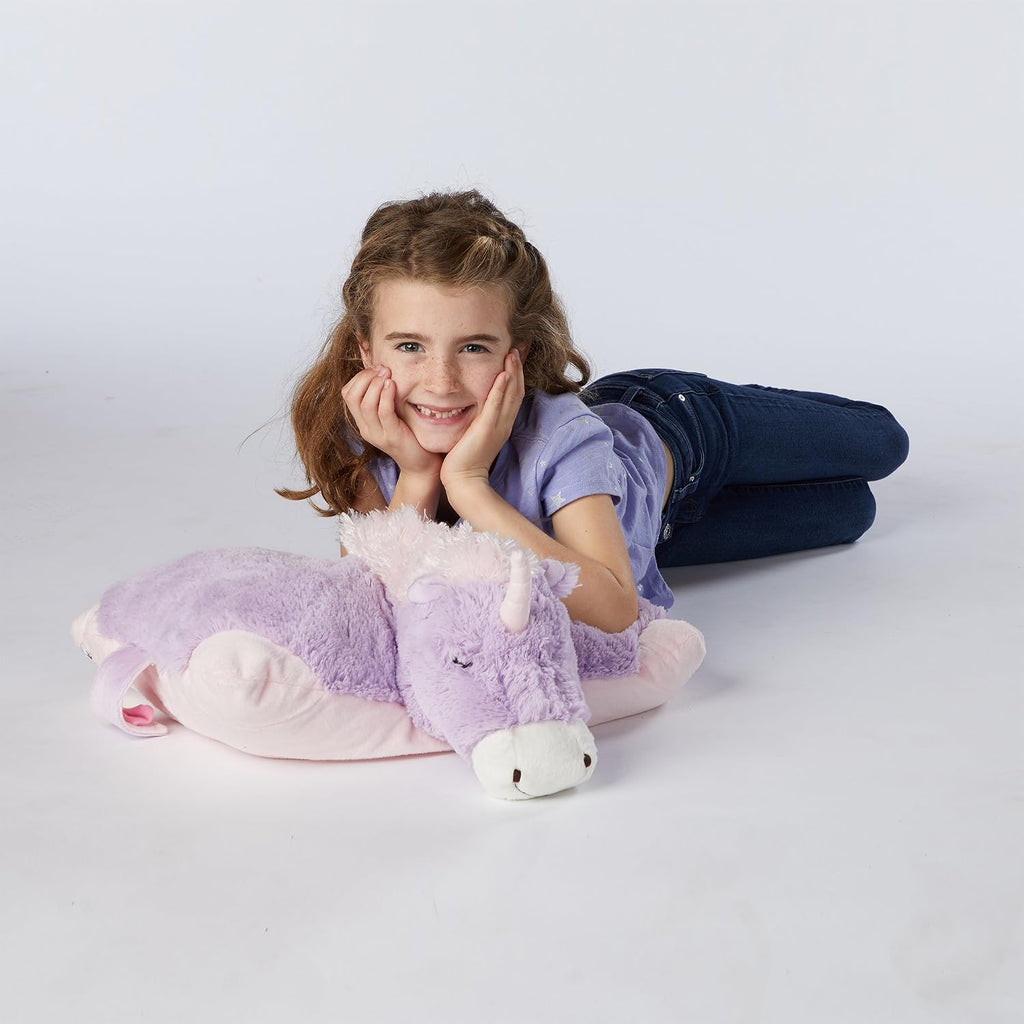 Pillow Pets - Unicornio mágico, juguete de peluche de 18 pulgadas