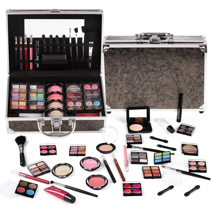 Kit completo de maquillaje para adolescentes y mujeres, estuche de...