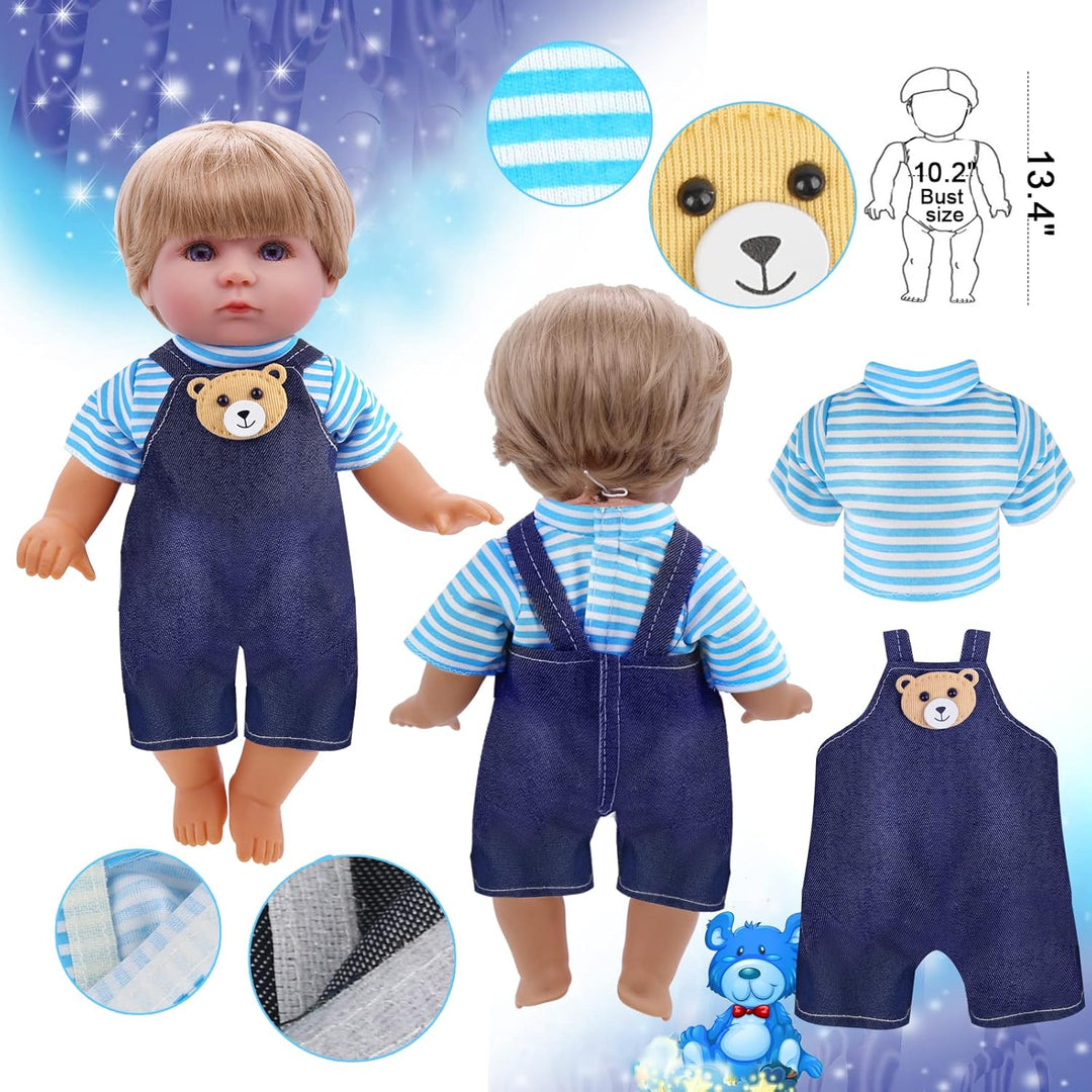 Regalo de ropa y accesorios para muñecas: 8 piezas de ropa de muñec...