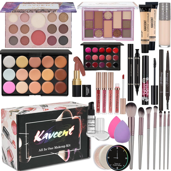 Kit de maquillaje para mujeres kit completo juego de maquillaje par...