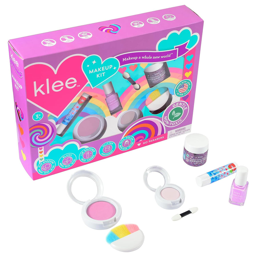 Klee Naturals Kit de maquillaje de lujo. Apto para niños y no tóxic...