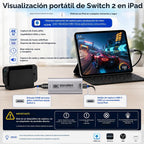 Tarjeta de captura HDMI, USB 3.0 HDMI a USB-C para captura de video, 4K60FPS
