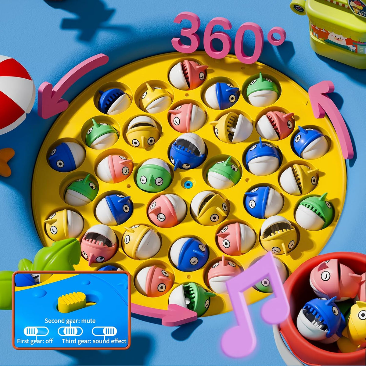ORANGE OCEAN 66 juegos magnéticos de pesca para niños de 4 a 8 años, juegos de mesa para niños de 4 a 6 años, 8 a 12, juguetes para niños de 3, 4, 5, 6 años, ideas de regalos de cumpleaños para niños y niñas de 3-5, 6-8