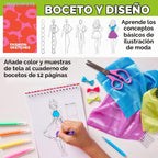 Juego de diseño de moda para niños Diseñado por ti mismo, de Creativity for kids