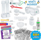 ¡Impresiona con el mundo! 100 experimentos que impresionan el kit de ciencia de Wow Science de Thames & Kosmos, más de 60 herramientas y materiales, actividades únicas de química, física, biología y