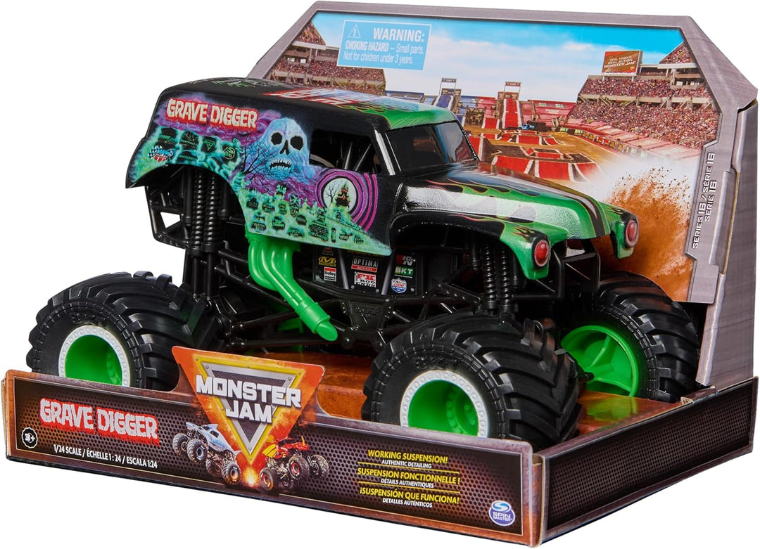 Monster Jam, Camión monstruo oficial de Grave Digger, vehículo de c...