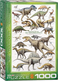EuroGraphics Dinosaurios Cretácico Rompecabezas de 1000 piezas