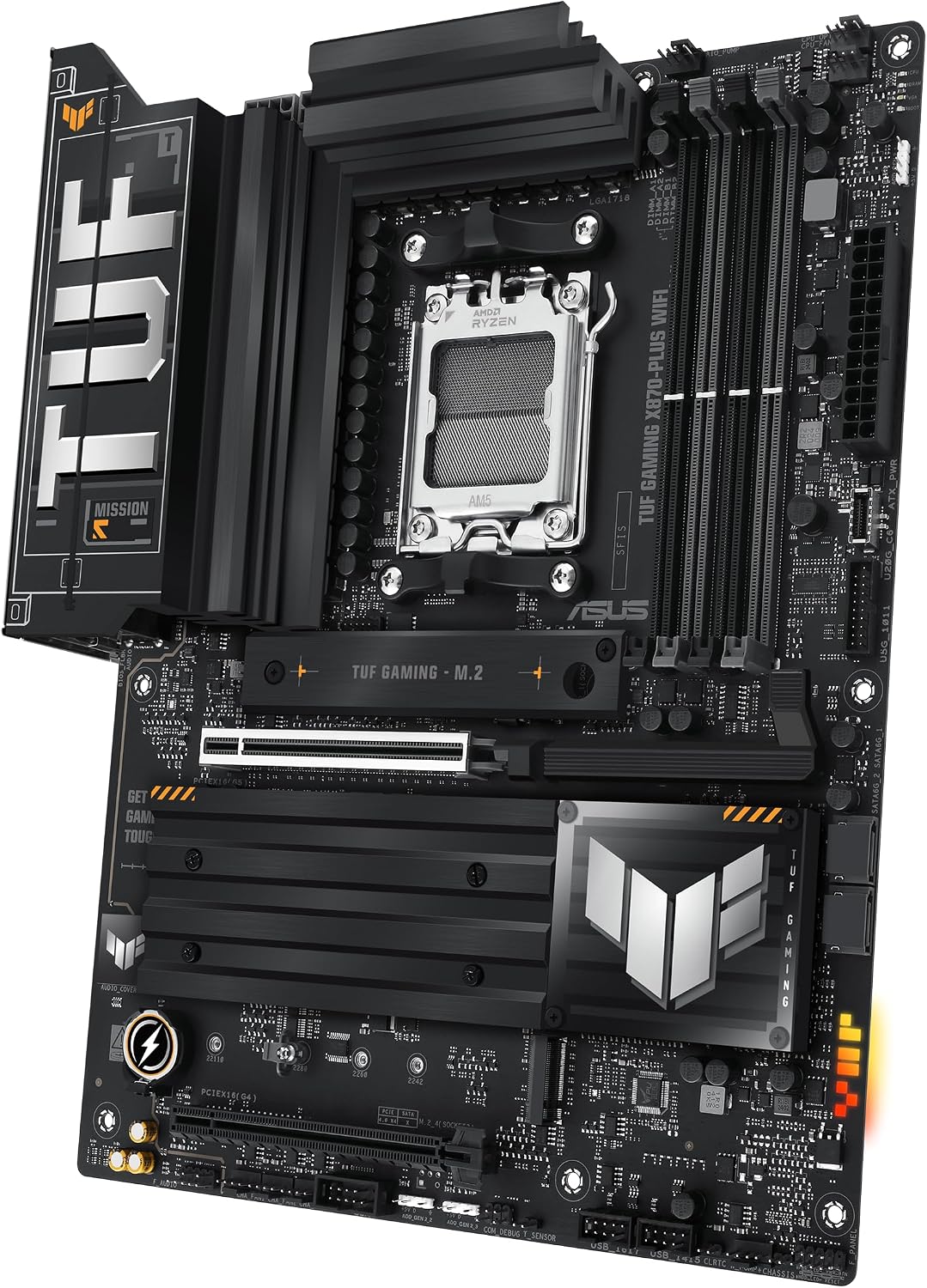 ASUS TUF Gaming X870-PLUS WiFi AMD AM5 X870 ATX Placa base, 16+2+1,...