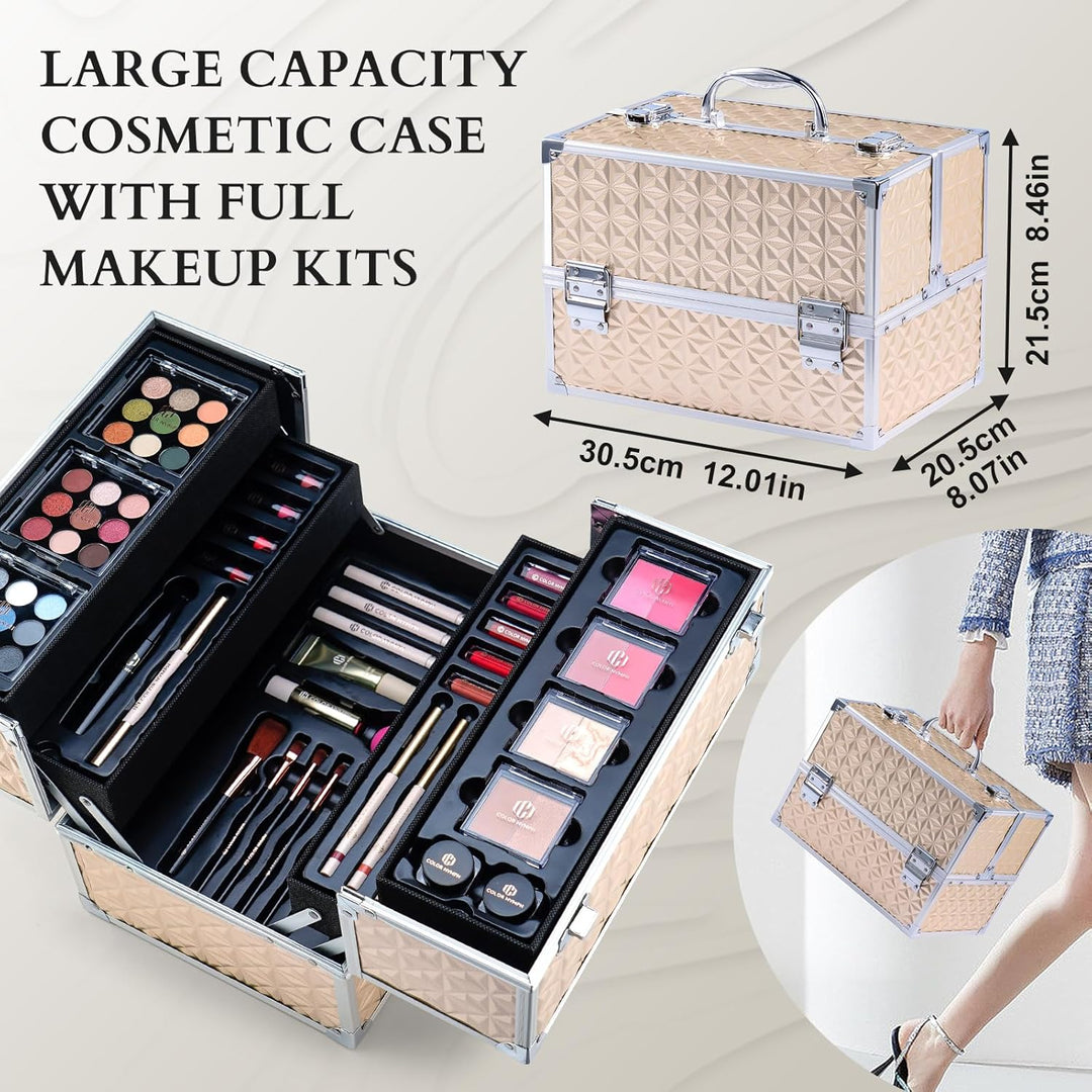 Color Nymph Kits de maquillaje profesional para niñas, kit de maqui...