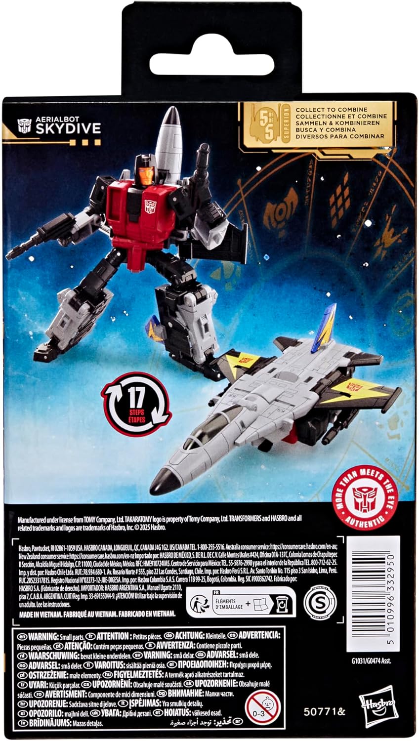 Transformers Age of The Primes Aerialbot Skydive figura de