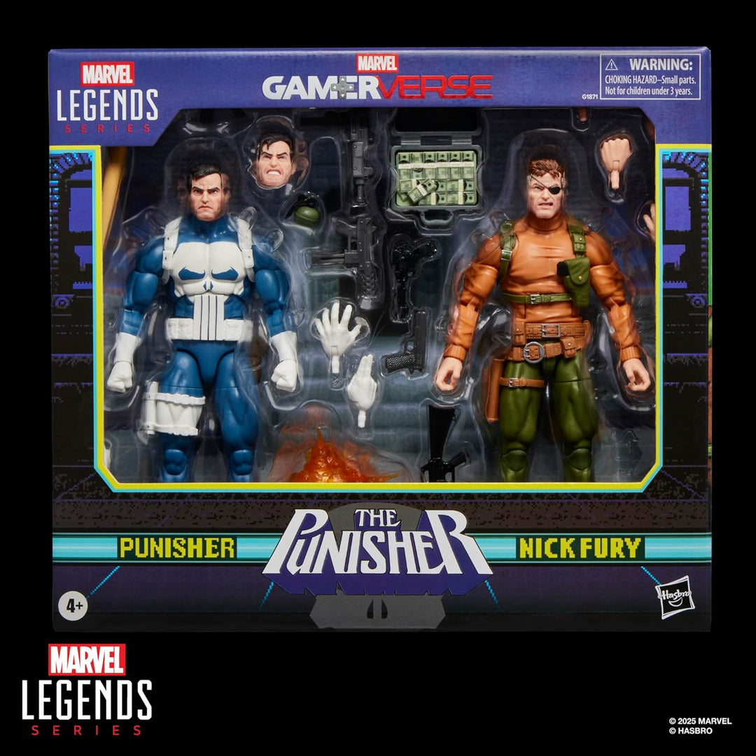 Marvel Legends Series Gamerverse Punisher Nick Fury