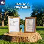 TOY Life Rompecabezas para niños de 2 a 4 años, rompecabezas de madera para niños pequeños de 1 a 3 años, 7 piezas de rompecabezas de dinosaurios de 2 años, rompecabezas para niños de 3 a 5 años