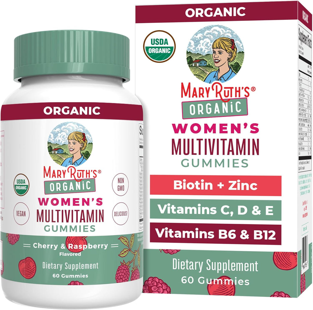 Vitaminas para mujer USDA Organic Vitaminas veganas para