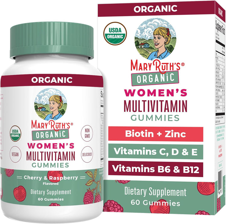 Vitaminas para mujer USDA Organic Vitaminas veganas para