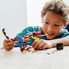 LEGO Creator 31102 - Kit de construcción de dragón de fuego 3 en 1, juguete genial para construir para niños (234 piezas)