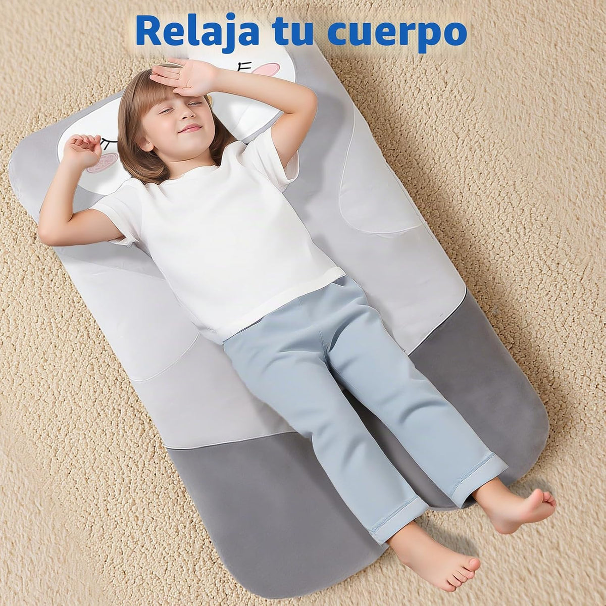Almohada larga de felpa en forma de U de 47x23 pulgadas para niños, almohada grande y suave con forma de pingüino para dormir, peluches grandes y bonitos, funda lavable, regalo para niños y