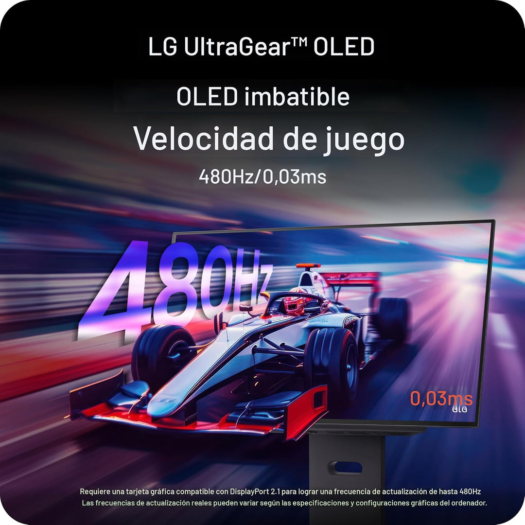 LG 27GX790A-B Monitor de juegos Ultragear OLED de 27 pulgadas QHD 1...
