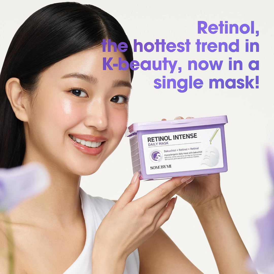 SOME BY MI Retinol Intense Daily Mask - 30 unidades, 11.8 oz - Masc...