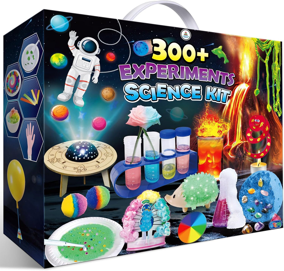 UNGLINGA 300+ Experiments Science Kit para Kids Chemistry Set S.T.E.M Toys