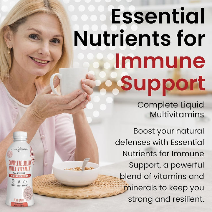 Outback Naturals Multivitamínico líquido completo: mezcla de vitami...