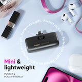 TONOKI Cargador portátil USB-C de 5000 mAh, para iPhone 17\/16\/15,...