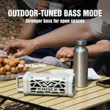 KROCX TRAVOR - Altavoz Bluetooth magnético, 45 W, resistente de alu...
