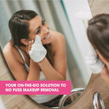 Diamond Wipes Toallitas limpiadoras faciales e impermeables, caja d...