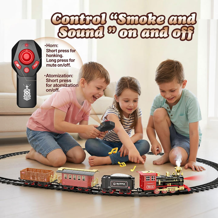 Hot Bee Juego de tren \u2013 Juguetes de tren con control remoto pa...